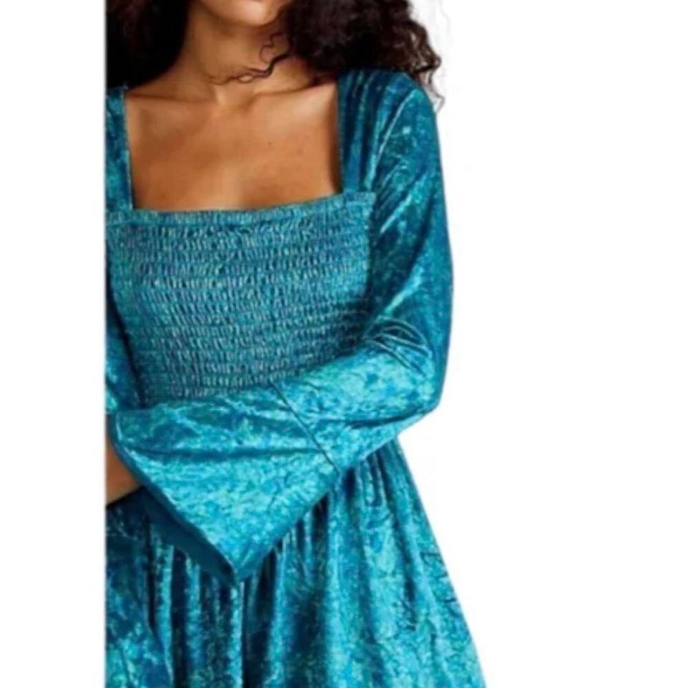 Free-people Women's Blue Playsuit-romper
